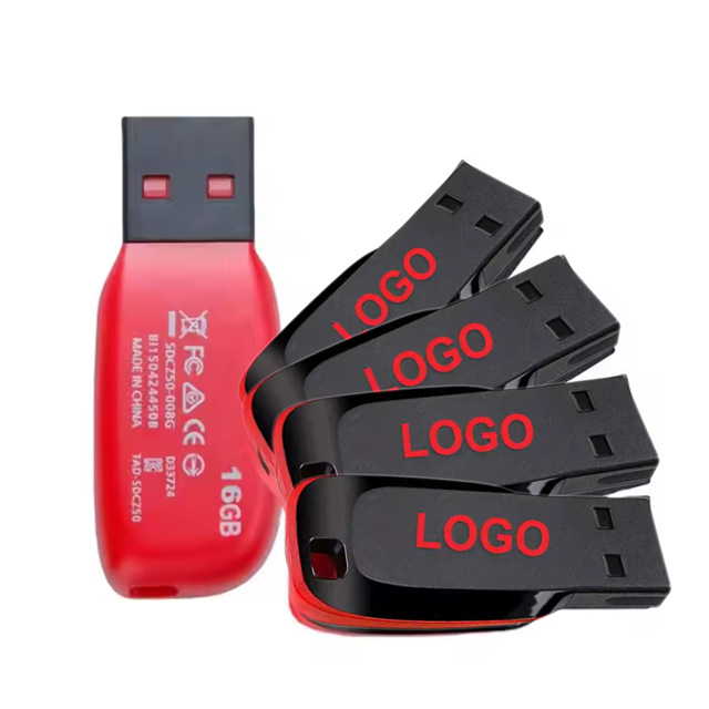 Custom Logo Flash Drive Tiny Pendrive 1Gb 2Gb 4Gb 8Gb 16Gb 32Gb 64Gb Memory Usb Stick Metal Plastic Usb Flash Drive