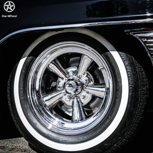 Jantes Chrome 5 branches Torq Thrust Deep Dish 18 20 22 pouces pour Muscle Car – Vente en gros directe usine OEM ODM - Product Image 2