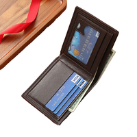RTS 2025 Portefeuilles Courts pour Hommes, Petit Porte-Monnaie Économique, Section Fine Tendance avec Multiples Fentes et Grande Capacité, Portefeuille Professionnel pour Homme