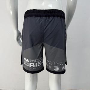 Pantalones Cortos de MMA de Alta Movilidad con Diseño de Pierna Dividida, Forro Interior que Absorbe la Humedad, Ideales para Kickboxing y BJJ - Product Image 6