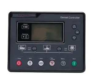 Diesel Generator Set Controller LCD Automatic start genset ATS control box terminal charge