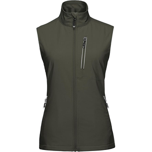 <span class=keywords><strong>Gilet</strong></span> de golf vintage pour <span class=keywords><strong>femme</strong></span> avec logo personnalisé bleu marine 1/4 fermeture éclair coupe-vent et refroidissement synthétique chauffant pour temps froid - Product Image 6