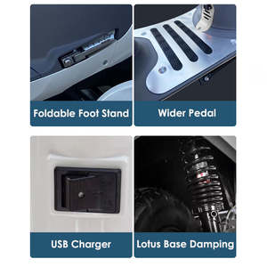 Motocicleta eléctrica de alto rendimiento para personas mayores, moto eléctrica de paseo, barata - Product Image 4