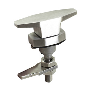 Serrure à levier sans clé en acier inoxydable M114 M117 de type T, serrure industrielle à montage en surface pour porte d'armoire - Product Image 1