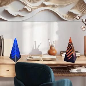 Escultura Piramidal 3D Imposible de Atraviesar, Estatua de Pirámide Egipcia, Miniatura, Figura Decorativa - Product Image 4