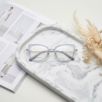 Gafas de Diseño Personalizadas con Bloqueo de Luz Azul, Montura con Lentes Ópticas CR39, Gafas Certificadas para Hombres de Negocios