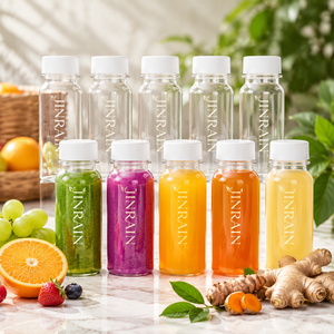 Botellas Pequeñas Vacías de PET para Jugo o Bebidas de 2oz/60ml-4oz/120ml con Tapa de Rosca para Envasado - Product Image 2