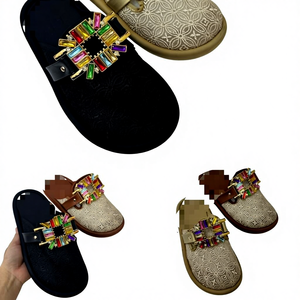 Zapatos de Verano Africanos 2025, Gran Venta, en Existencia, Parte Superior de PU, Estilo Casual Diario, Llámame <span class=keywords><strong>si</strong></span> lo Necesitas - Product Image 1