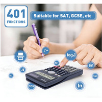 Calculatrice scientifique Foska FX-991MS de qualité japonaise à double alimentation pour étudiants, enseignants, collèges, universités et bureaux