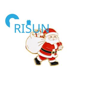 Broches al por mayor <span class=keywords><strong>de</strong></span> dibujos animados navideños: Papá Noel, árbol <span class=keywords><strong>de</strong></span> Navidad, campana, insignias esmaltadas, bonitas insignias <span class=keywords><strong>de</strong></span> bastones <span class=keywords><strong>de</strong></span> caramelo navideños y insignias <span class=keywords><strong>de</strong></span> medias <span class=keywords><strong>de</strong></span> Navidad. - Product Image 3