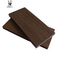 Planches de terrasse composites d'extérieur 140x21mm, en WPC massif co-extrudé, deuxième génération, pour aménagement de jardin