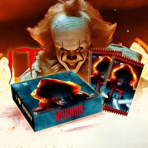 Caja de Tarjetas Coleccionables IT Pennywise, 6 Paquetes Sellados, Tarjetas con Autógrafos en Relieve, Regalo para Fans de Películas de Terror - Product Image 1