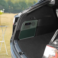 Réfrigérateur de voiture Tesla Model Y 15L 12V avec compresseur, écran tactile LED, installation sans destruction, prêt à l'emploi