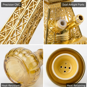 Ensemble de chicha arabe, design <span class=keywords><strong>Tour</strong></span> Eiffel, accessoires pour chicha - Product Image 4