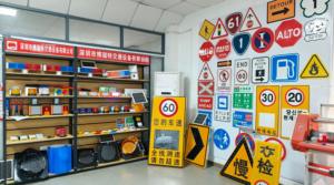 تصنيع المعدات الأصلية تحذير للمشاة ، تحذير عاكس لحركة المرور من الألومنيوم ، لوحات علامات السلامة في الشوارع ، تصنيع - Product Image 6