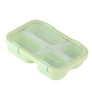 Nouvelle boîte à lunch en plastique multi-compartiments 2026, idéale pour les bento scolaires des enfants, boîte à lunch portable - Product Image 2