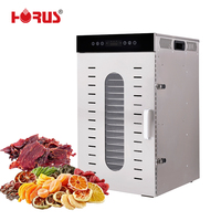 Déshydrateur alimentaire électrique Horus à 20 étages, 1500W, haute efficacité, compatible 110V/220V, design sûr et durable