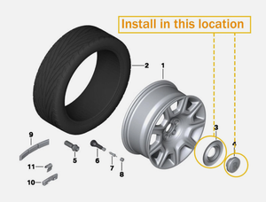Rolls-Royce Ghost WRAITH DAWN Orta Göbek Kapağı Krom KİTİ 36136773460 - Product Image 5