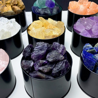 Diffuseur d'huiles essentielles en pierre de cristal naturelle brute pour l'aromathérapie, avec tailles personnalisées et emballage sécurisé, vente en gros