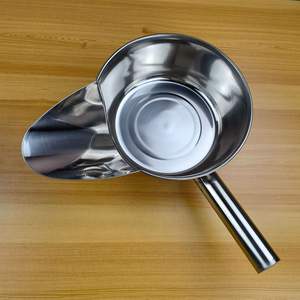 Cuchara de Acero Inoxidable Yolecen, Tipo Pico de Pato, Triangular, para Servir Comida, Filetear Pollo y Papas Fritas - Product Image 5