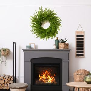 Ghirlanda Realistica da 60 cm in Pino <span class=keywords><strong>di</strong></span> Norfolk Artificiale <span class=keywords><strong>per</strong></span> Decorazione Natalizia da Interno ed Esterno <span class=keywords><strong>per</strong></span> <span class=keywords><strong>Porta</strong></span> d'Ingresso - Product Image 5