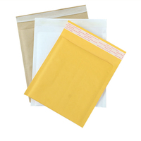 Enveloppes d'expédition express noires GTU auto-adhésives, imperméables, écologiques, recyclables, en kraft, avec bulles, résistantes aux chocs, réutilisables, 4