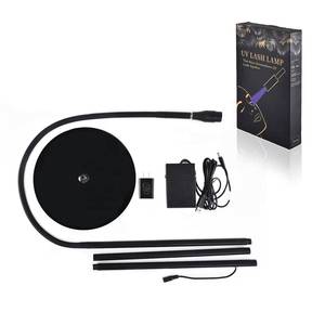 Sistema de extensión de pestañas vertical con luz UV LED Elanby 100V-240V, aumenta la duración del pegamento para extensión de pestañas - Product Image 2