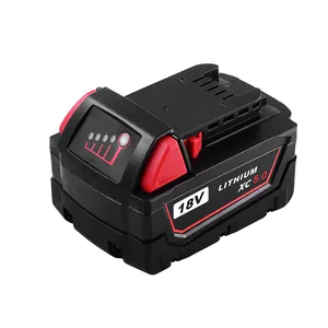 replacement high capacity 6ah 18V M18s for Milwaukees lithium ion battery for milwaukees cordless