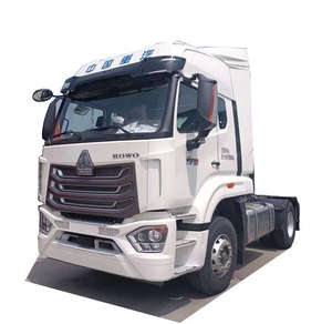Camion tracteur d'occasion de marque chinoise SINOTRUK HOWO NX 4x2 |   Suspension pneumatique du moteur Weichai |   Camion à 6 roues avec cabine simple 371/375/400/420HP - Product Image 1