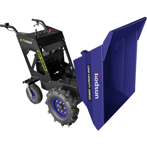 Camion benne électrique 4x4 homologué CE, capacité de charge 300 kg, mini <span class=keywords><strong>brouette</strong></span> de haute qualité, batterie 48 V, benne de 110 L - Product Image 2
