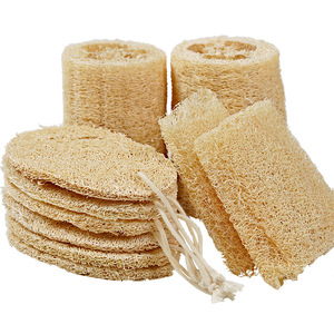 Spugna e Spazzola Verde in Luffa Invecchiata per Pulizia Cucina e Bagno, Ideale per Pentole e Ciotole - Product Image 1