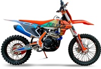 Moto tout-terrain Kews K16 NC450 450cc, moto de cross pour adultes, 4 temps, essence, démarrage électrique sans balais