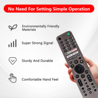 2025 Offre Spéciale nouvelle télécommande MF-TX621E Voice Smart TV avec rétro-éclairage adaptée pour Sony Bravia TV