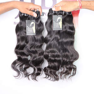 ผมอินเดียแท้แบบไม่ผ่านกระบวนการ พร้อมเชือกผูกผมแบบ HD Closure  แบบ Body Wave และ Deep Wave ผมมนุษย์แท้แบบ Raw Curly Temple - Product Image 2