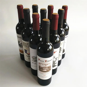 <span class=keywords><strong>Botella</strong></span> de vino de cristal de 750ml vacía de alta calidad a <span class=keywords><strong>precio</strong></span> de fábrica con corcho para almacenamiento de vino tinto - Product Image 1