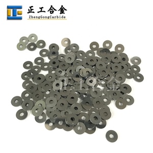 Arandela de carburo de tungsteno sinterizado de alta calidad personalizada según los dibujos Ventas directas del fabricante de fábrica - Product Image 2