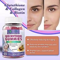 Huidverlichtende Gummies 3g 60 Passievrucht Smaak Zachte Snoepjes Vegan Gezondheidsbevorderend Pectine Collageen