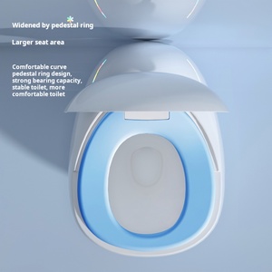 Art Smart <strong>Bidet</strong> Toilet Power Flush Automatic Open/Close Lid Instant Warm <strong>Water</strong> Heated Seat Nightly Remote Control S-Trap P-Trap - Product Image 5