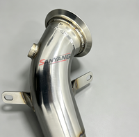 Tubo de Escape de Alto Rendimiento para Ford Focus ST 1.5T 2.0T 2.3T 2012+, Tubos de Escape, Tubo de Prueba, Tubo Colector, Personalizado de Fábrica