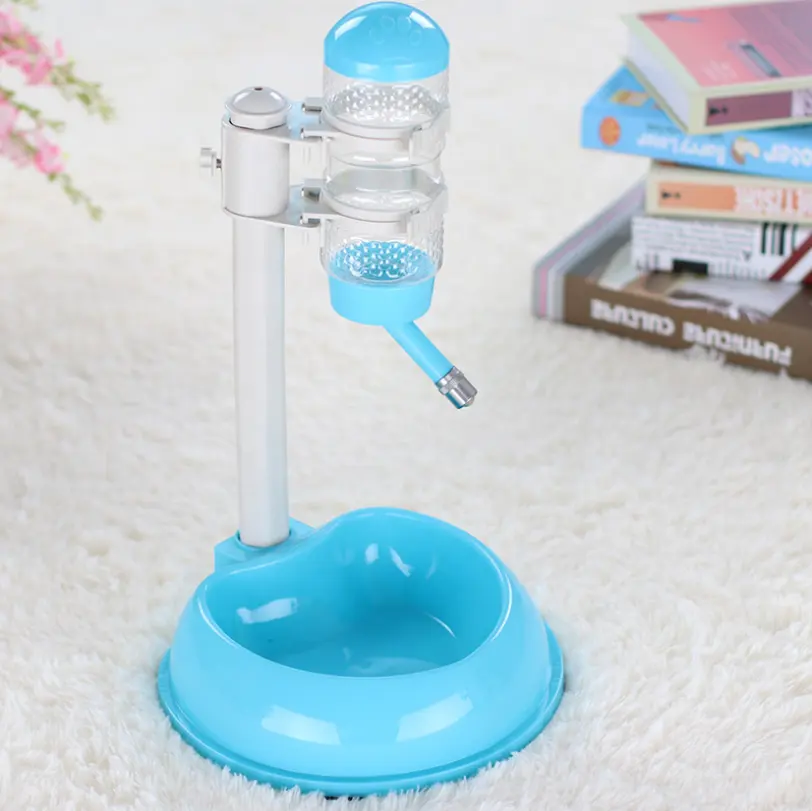 pet water dispenser small capacity automatic water feeding 500ml dog kettle pets water food feeder