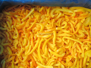 Tiras y Cubos de Pimiento Amarillo Congelado IQF Premium, Sabor Dulce, Color Brillante, Pimiento Dulce Congelado, Proveedor Mayorista de China - Product Image 4