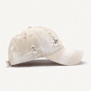 Casquettes de baseball vintage personnalisées avec logo, bords bruts et usés, pour femmes, vente en gros - Product Image 4