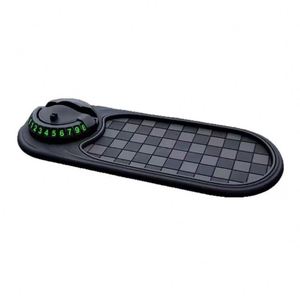 360-Degree Rotation New 2-In-1 <b>Car</b> Anti-Slip Pvc Mat Multi-Functional Phone Sunglasses Holder <b>Interior</b> <b>Accessories</b> - Product Image 1