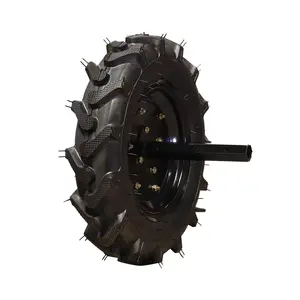 Roda de borracha 400x8,5.00-8,5.00-12 para rebento motorizado trator