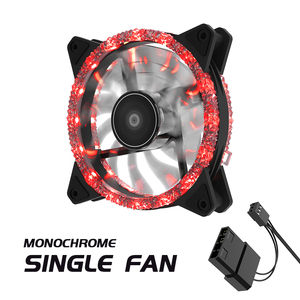 5 em 1 Pacote Espumante Diamante Ventiladores 120 milímetros de Alto Desempenho 12V RGB 6 PIN <span class=keywords><strong>Big</strong></span> Airflow Cooling Fan - Product Image 2