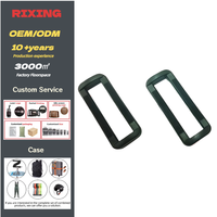 Boucles en O en plastique de 15-30 mm pour accessoires de sac, boucles de sangle de sac, boucles de ceinture, ajusteurs de sac à main, boucle carrée