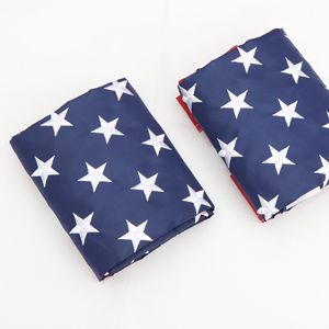 210D Nylon 210D Oxford Nylon Cờ Mỹ 3x5 4x6 5x8 6x10 8x12 10x15 ft ngoài trời nhiệm vụ nặng nề cờ thêu cờ mỹ - Product Image 5