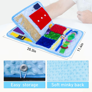 自閉症感覚フィジェットマッサージ加重フリースボディラップパッド旅行感覚大人オフィスストレスフィジェットブランケット高齢者用 - Product Image 4