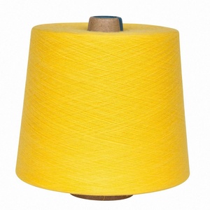 100% coton peigné cardé Ne20/1 30/1 40/1 Filament fil élastique haute ténacité tricot couture broderie Crochet teint motif - Product Image 1