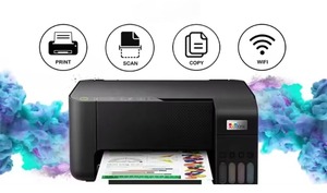 <span class=keywords><strong>Stampante</strong></span> a getto d'inchiostro a 4 colori A4 per desktop, compatibile con cartucce d'inchiostro L13256/L3258 e con funzionalità a colori. - Product Image 3